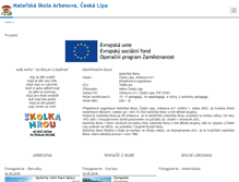 Tablet Screenshot of ms-arbesova.cz
